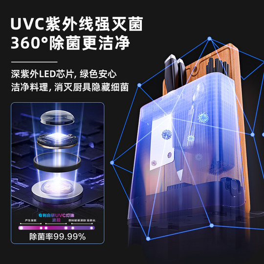 Turkey knife holder ultraviolet disinfection machine