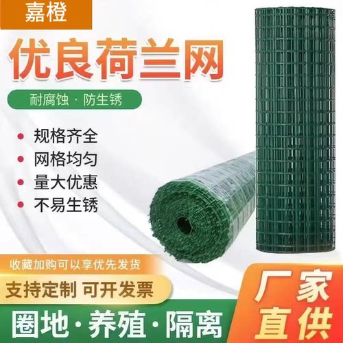 铁丝网爬藤网围栏网围栏鸡网养殖防护网荷兰网围栏栅栏户外钢丝网 - 图1