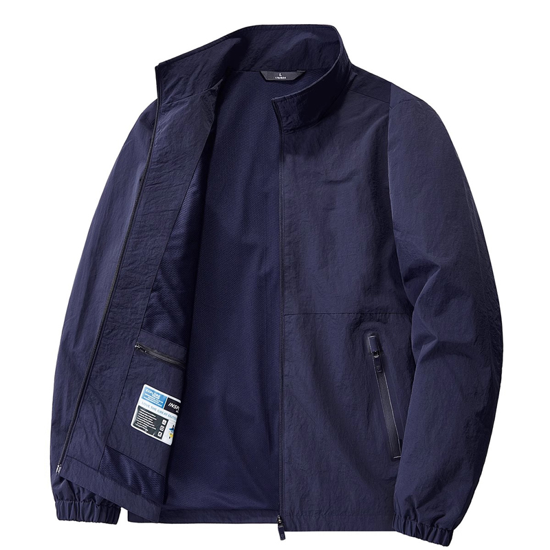 啄木鸟男士外套男款春秋休闲运动上衣冬季加绒冲锋衣风衣夹克防风 - 图2