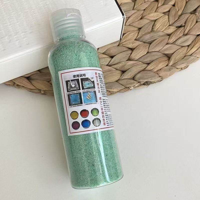 灭烟网红ins除烟味烟灰缸吸水颗粒烟灰缸熄烟灭烟沙瓶装灭烟沙,淘宝优惠券,粉丝福利购,淘宝优惠卷