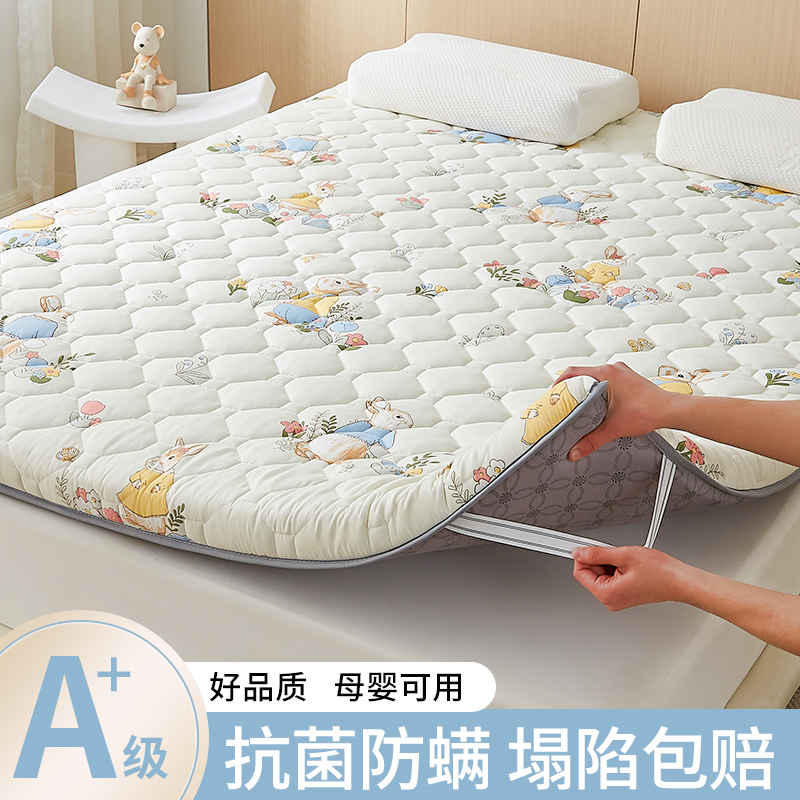 床垫软垫家用学生宿舍单人床褥垫海绵垫被租房专用地铺睡垫防潮