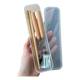 Wooden chopsticks and spoon three-piece set student adult tableware