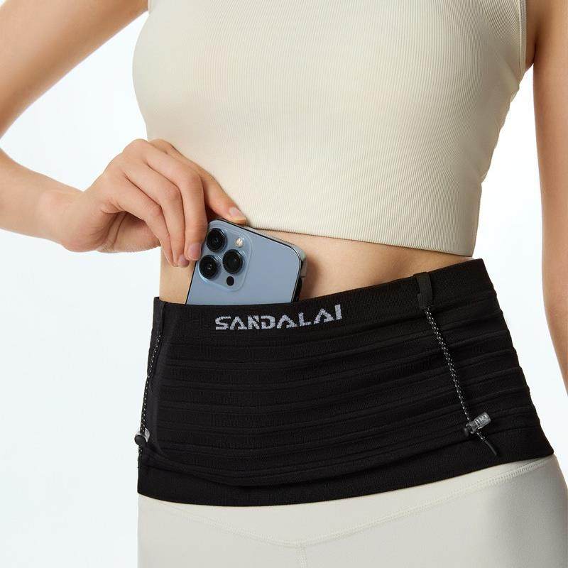 新款升级无缝针织运动腰包 健身跑步腰带整圈可收纳手机腰包男女,淘宝优惠券,粉丝福利购,淘宝优惠卷