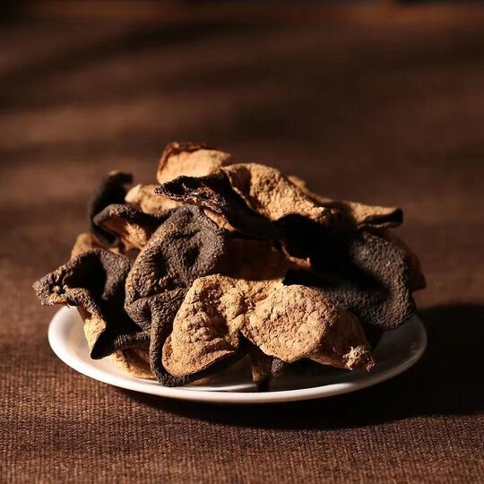 新会老陈皮正品500g袋装泡茶水橙皮广东特果皮百年晒干优质止咳