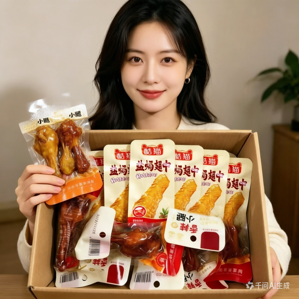 盐焗翅中鸭翅香辣翅根肉类卤味休闲食品小吃网红解馋零食湖南特产