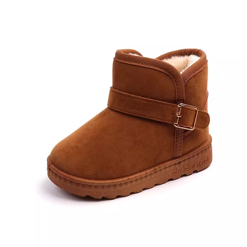 儿童雪地靴男孩2025冬季新款男童二棉鞋防滑女童靴子宝宝短靴防水,淘宝优惠券,粉丝福利购,淘宝优惠卷