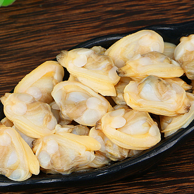Clam meat, clam meat, clam meat, yellow clam meat, fresh shellfish, seafood, dried shellfish, chilled seafood, clam meat