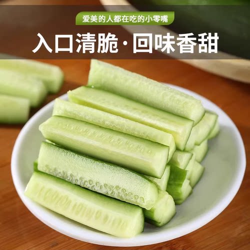 芭芭农场兑换水果黄瓜2斤装新鲜自提现摘凉拌 - 图2