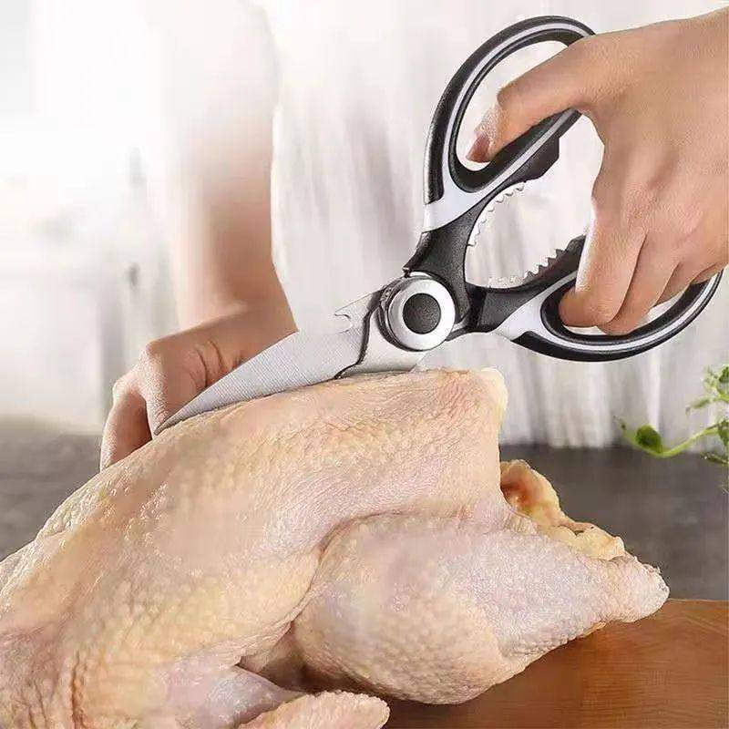 不锈钢家用剪多功能厨房剪强力鸡骨剪食物辅食剪刀烤肉剪鸡骨剪tx,淘宝优惠券,粉丝福利购,淘宝优惠卷