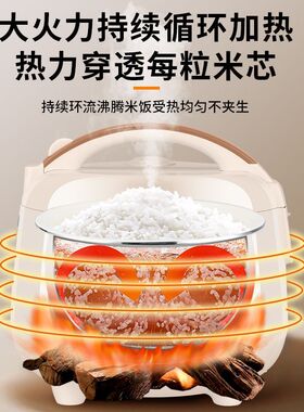 苏泊电饭煲智能新款迷你1到2人家用多功能3到4人小型2到3人电饭锅