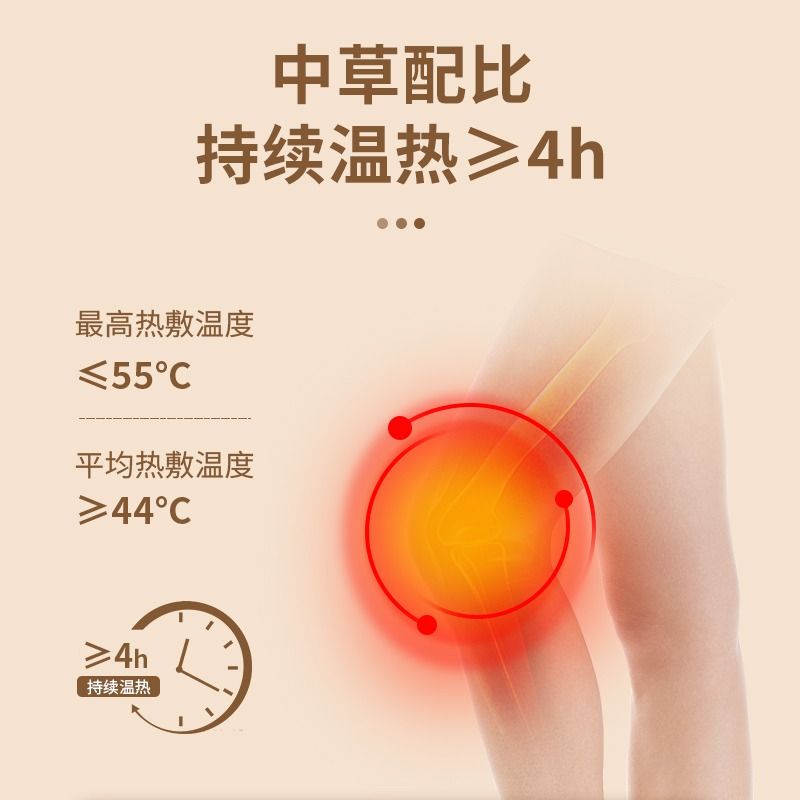 抖音同款【39.9到手三盒】艾追梦艾热护膝贴自发热蒸汽暖膝帖 - 图2