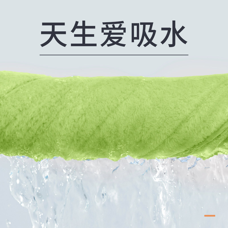 Jessyhome10A抗菌家用加厚洗脸面巾洗澡大毛巾成人男女学生吸水