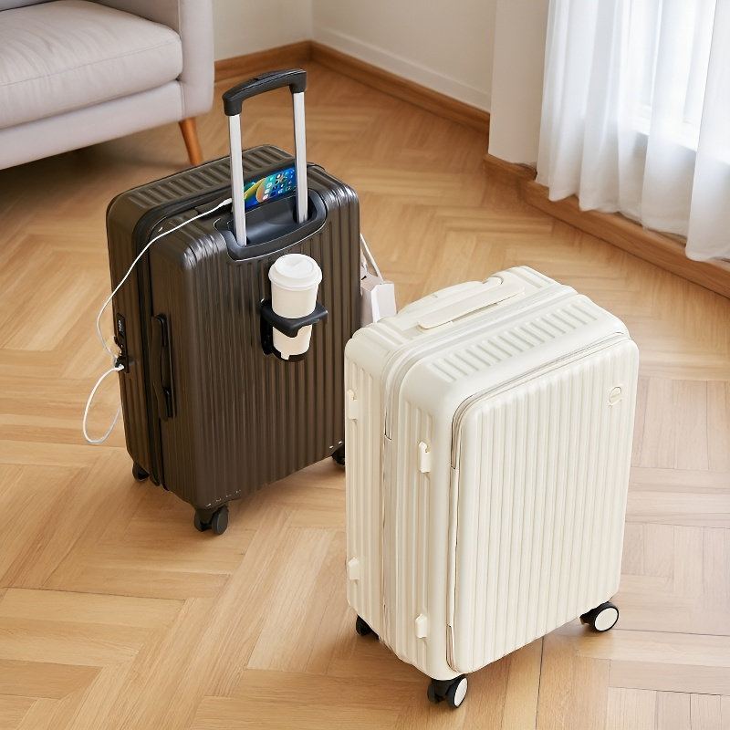侧开盖深仓行李箱新款多功能大容量20寸登机箱学生密码旅行箱,淘宝优惠券,粉丝福利购,淘宝优惠卷