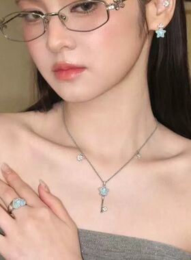 重工奢华金色闪钻仿珍珠choker颈链时尚复古气质项链锁骨链新款