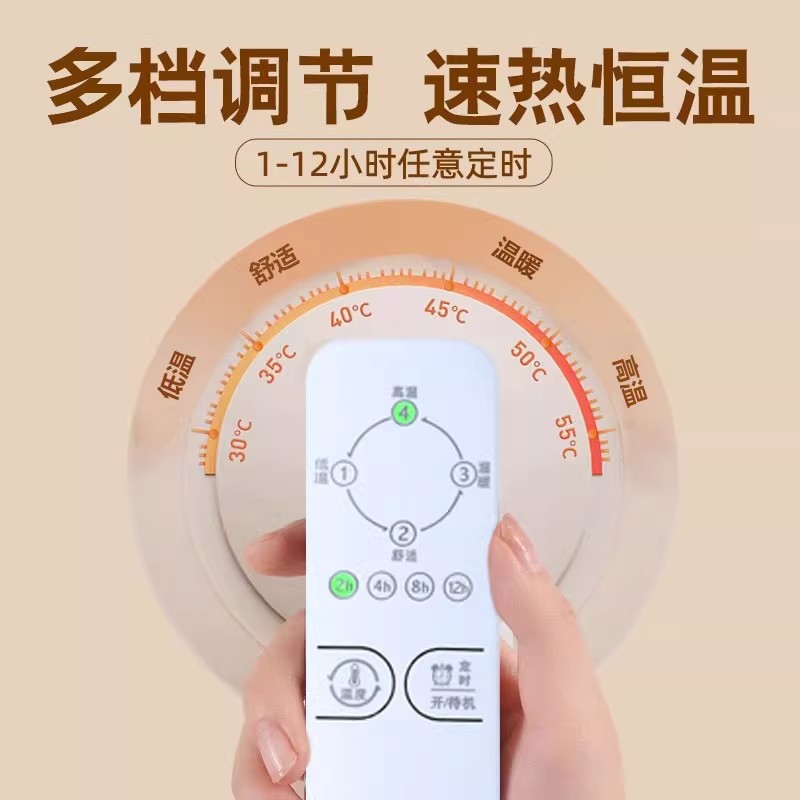 官方正品旗舰店电热毯单人双人电褥子2025新款宿舍安全家用冬季 - 图2