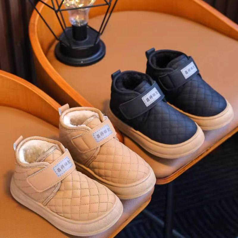 儿童雪地靴2025新款冬季男童鞋加绒女宝宝鞋子学步鞋保暖棉鞋短靴,淘宝优惠券,粉丝福利购,淘宝优惠卷