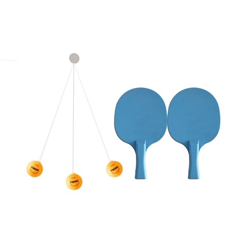 乒乓球儿童训练器悬挂式室内家用玩具视力练习神器单人打回弹室外 - 图3