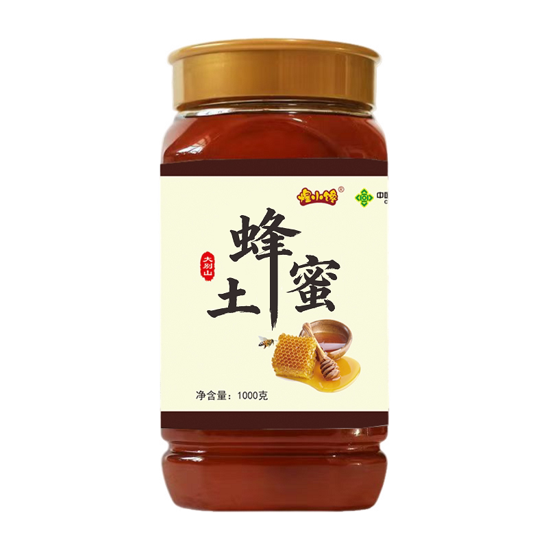 2斤装纯果味茶正深大别山花百花蜜天然蜂场直供1000g