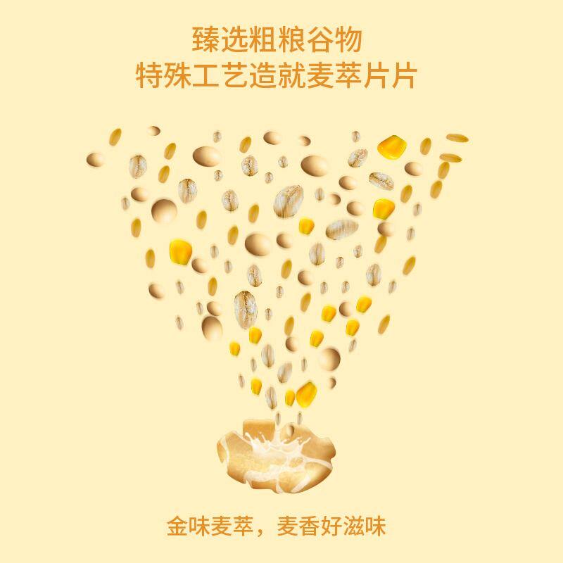 【经典爆款600g】金味冲饮麦片原味营养麦片20小包速食早餐燕麦