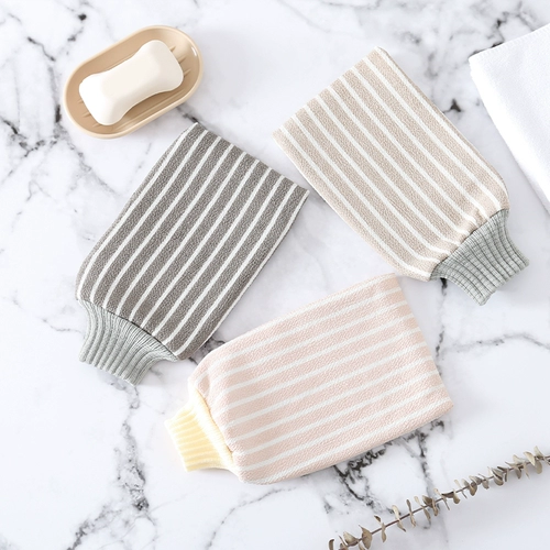 Потирая полотенце для ванны, полотенце для девочек, перчатки, потирая грязь, потирая грязь, не потирая спину артефакта корейского ванны, потирая спину