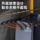 High-end solid wood iron art wide-shouldered large clothes hanger with support light luxury high-end wardrobe special clothes hanger for wedding suit shooting