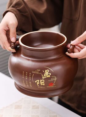 无烟艾灸罐大罐腹部适用家用温灸器养生用品