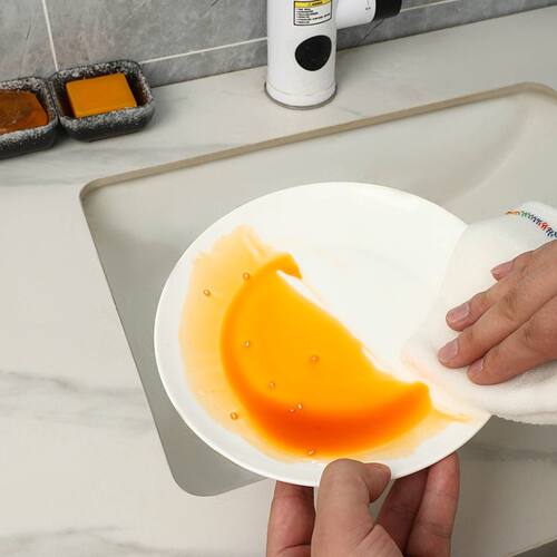 12层彩虹纯棉抹布加厚疏油洗碗巾不掉毛不沾油百洁布吸水厨房钢丝 - 图2