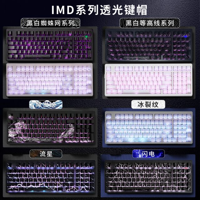 Zohe ZH980 mechanical axis three-mode mechanical keyboard