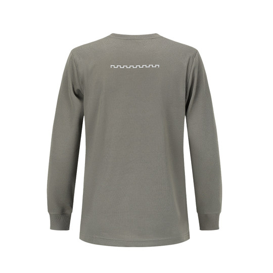 Original véritable vêtements d'entraînement physique à manches longues printemps et automne vêtements de fitness pour hommes t-shirt long à séchage rapide chemise à col rond course en plein air