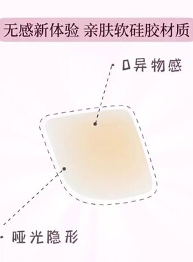 小芯片硅胶精灵耳贴龙骨新款肤色隐形不痛立耳强支撑肉色小脸