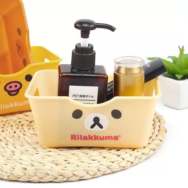 Random color desktop storage box