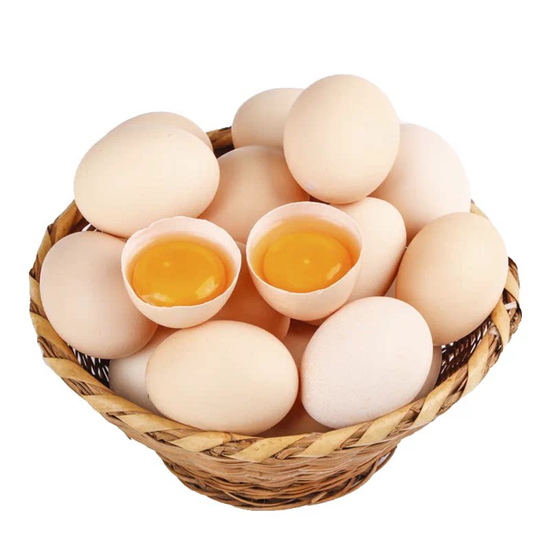 50g农家散养土鸡蛋正宗谷物蛋现捡现发新鲜月子营养早餐宝宝辅食