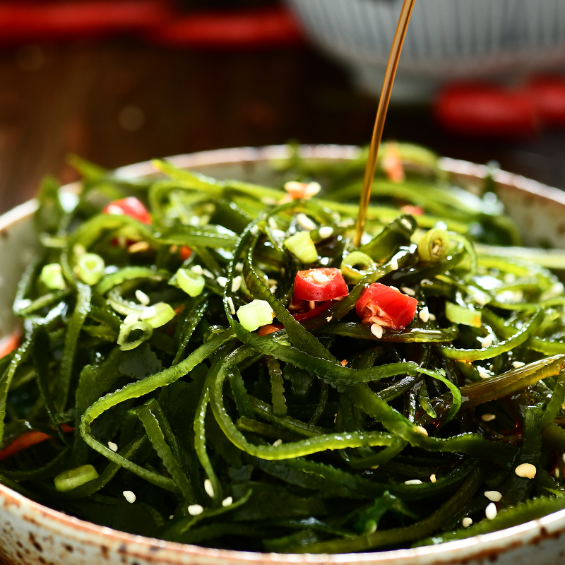 霞浦烘干压缩海带丝圆饼干货小包装下饭菜酸辣凉拌即食干海带海洋 - 图2