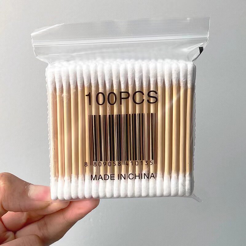 化妆工具棉签两包200支