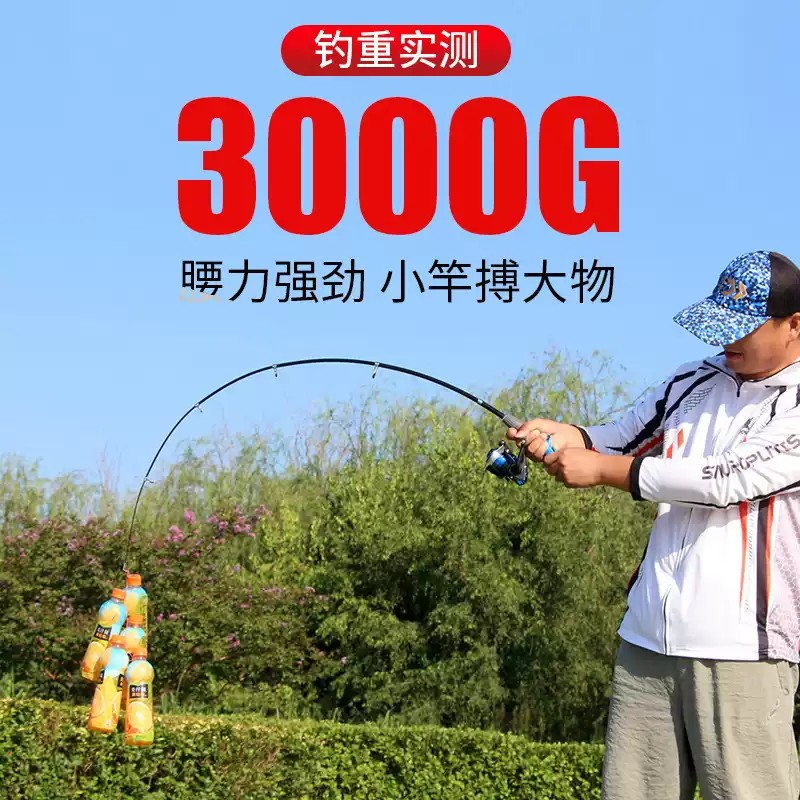 儿童鱼竿路亚竿儿童专用鱼竿全套一套新手入门带轮鱼竿海钓鱼竿 - 图0