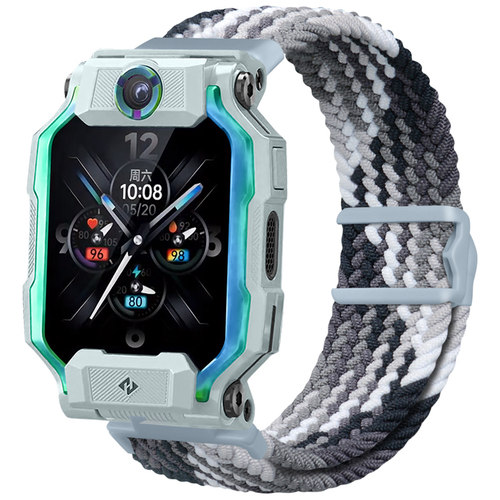 适用小天才儿童电话手表表带z9/z8a/z7s/z6s/z6a/z6磁吸编织运动手表带q1a/q2a/d2a/d3/z1s/z2/z3/z5通用配件 - 图3