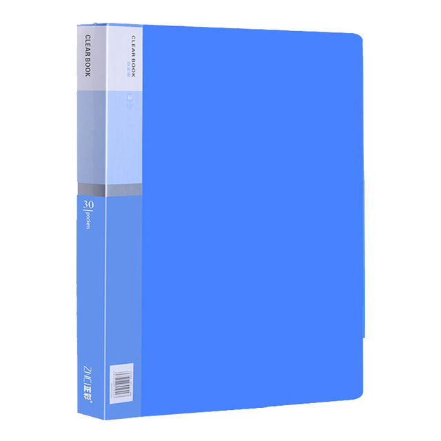 A4 folder information book transparent insert information book