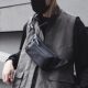 Waterproof waist bag men's chest bag trendy crossbody bag cycling bag mobile phone shoulder bag large capacity light sports