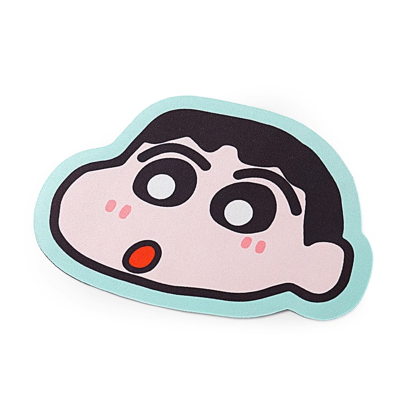 小新卡通ins鼠标垫简约可爱办公游戏胶垫橡胶加厚防滑可爱护腕垫