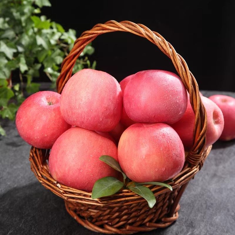 山东烟台栖霞红富士苹果5新鲜水果脆甜特产当季现摘整箱10斤苹果,淘宝优惠券,粉丝福利购,淘宝优惠卷