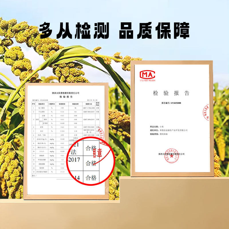 陕北黄小米米脂油小米吸嘴袋装新米米油醇厚易食用易真空小包装,淘宝优惠券,粉丝福利购,淘宝优惠卷