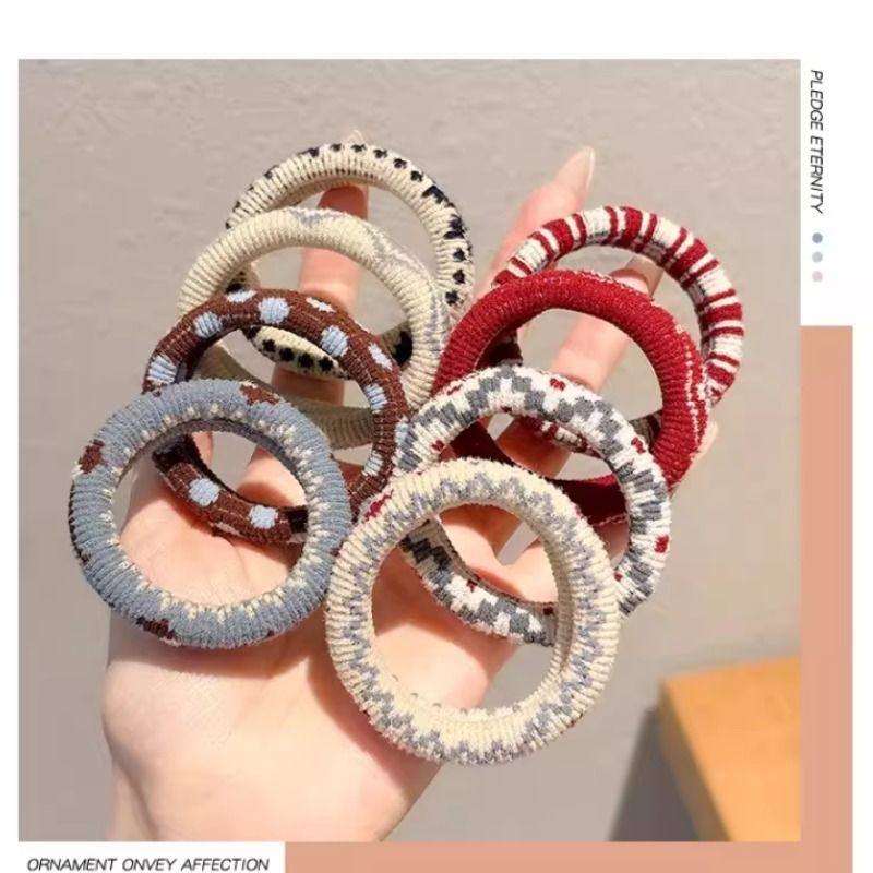 加粗毛巾发圈女扎低马尾发绳不伤发橡皮筋儿童高弹力耐用头绳发饰,淘宝优惠券,粉丝福利购,淘宝优惠卷