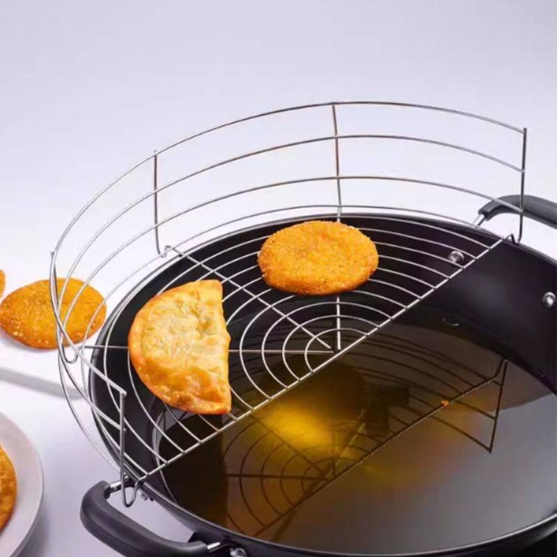 炸锅漏油网不锈钢沥油架面窝架油条架控油架滴油架油炸架锅架油饼,淘宝优惠券,粉丝福利购,淘宝优惠卷