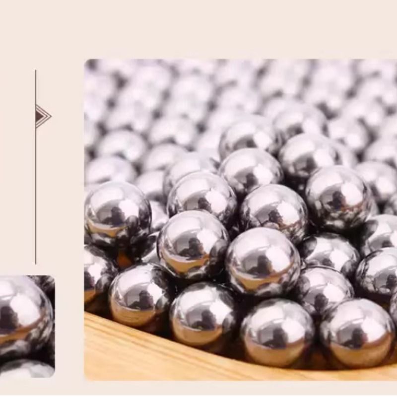 钢珠8mm免邮钢球刚珠8.5m9m弹弓钢珠弹珠钢珠8毫米12mm滚珠10公斤 - 图2