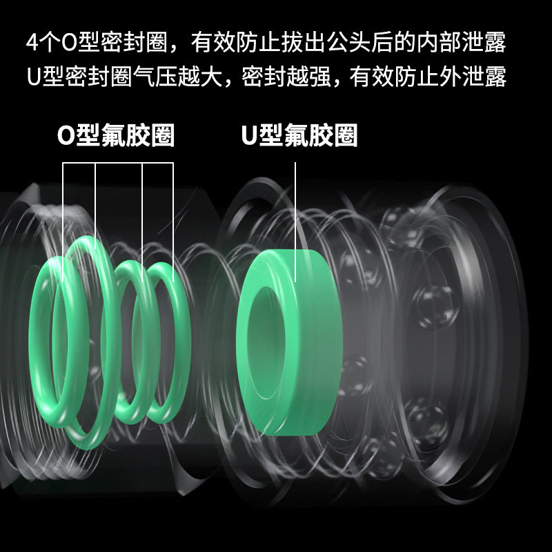 304不锈钢气管快速接头C式自锁空压机气泵气动高压风管公母头配件,淘宝优惠券,粉丝福利购,淘宝优惠卷