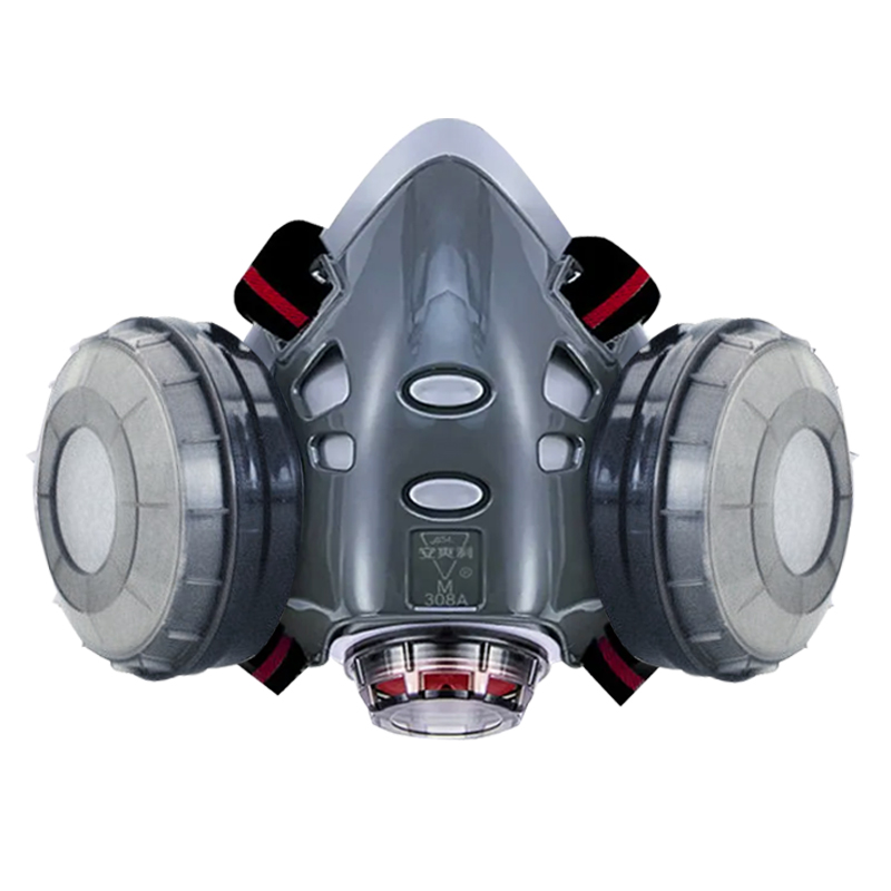 重松防尘口罩工业粉尘面罩防尘肺喷漆电焊工专用滤芯面具防护打磨 - 图3