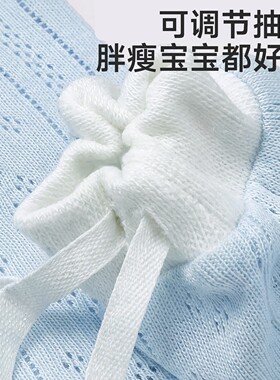 婴儿手套防抓脸神器春夏可啃咬新生幼儿小宝宝秋冬季透气棉护手套