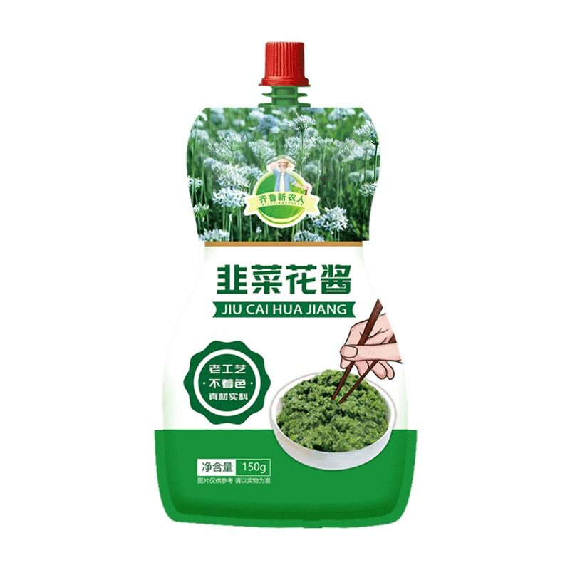 舌尖上的中国野生韭菜花酱内蒙古自制农家特产火锅羊肉蘸料下饭菜 - 图3