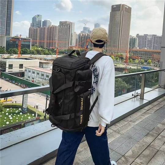 男士旅行包男款大容量健身包篮球运动手提包男双肩行李袋旅游背包