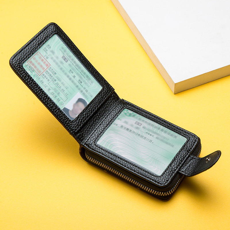 驾驶证皮套男钱包一体防消磁卡套 天天特卖工厂店卡包